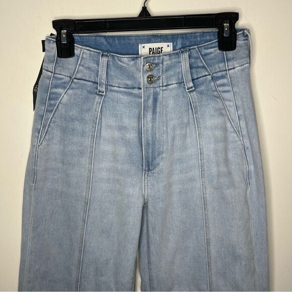 Paige Brooklyn High Waist Wide Leg Jeans 25 - Picture 7 of 8